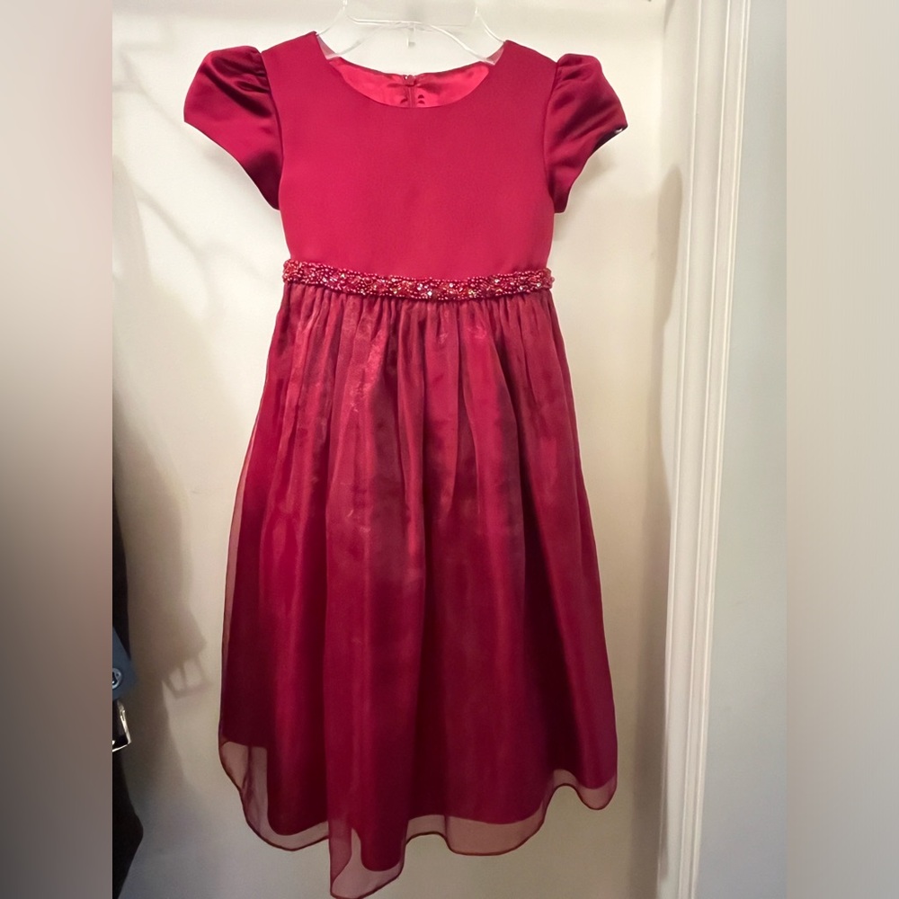 Little girl red dress - absolutely gorgeous
